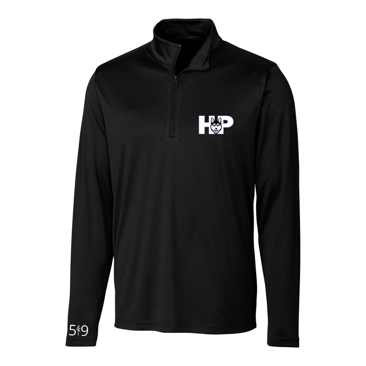 HUSKIES EMBROIDERED ATHLETIC 1/4 ZIP (MENS)