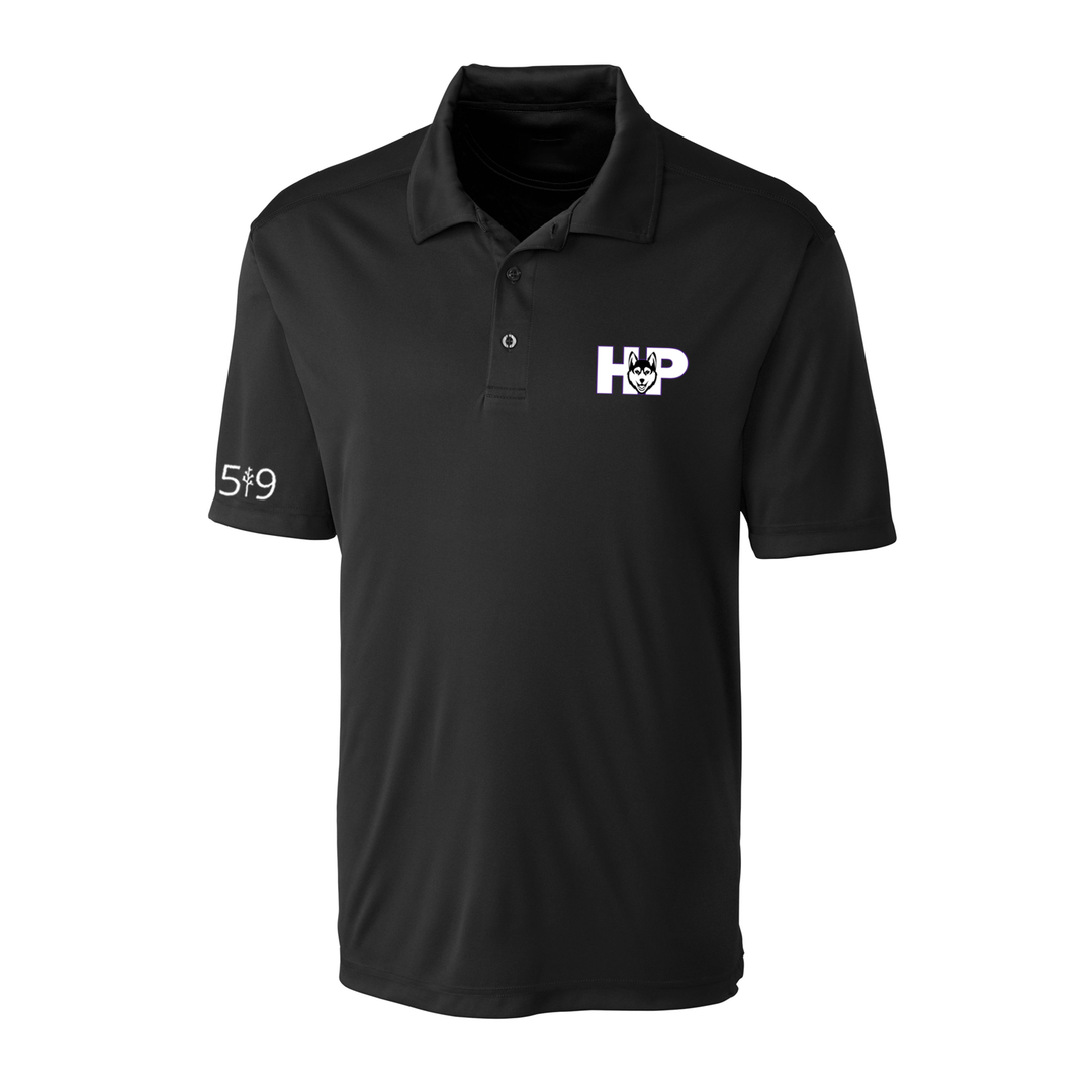 HUSKIES EMBROIDERED ATHLETIC POLO (MENS)