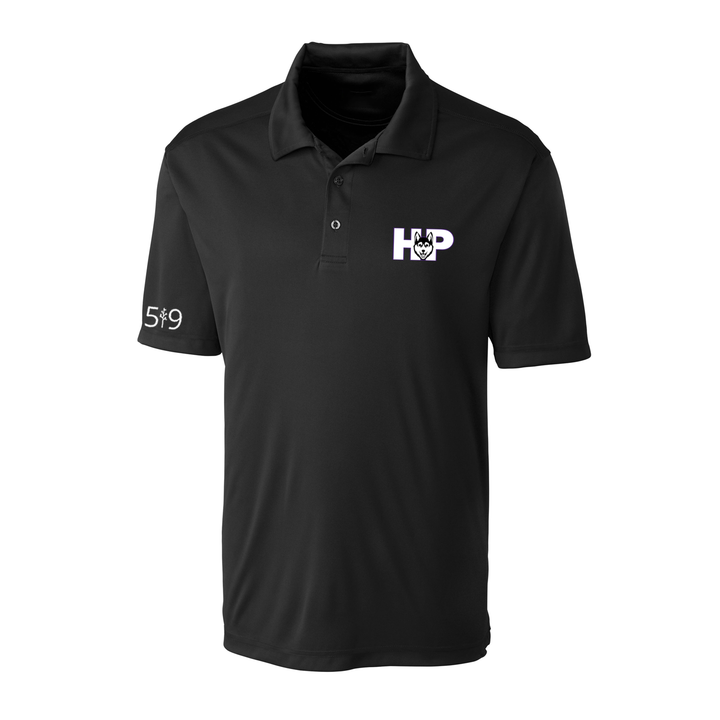 HUSKIES EMBROIDERED ATHLETIC POLO (MENS)