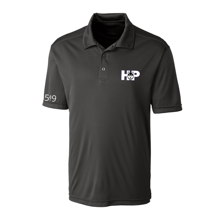 HUSKIES EMBROIDERED ATHLETIC POLO (MENS)