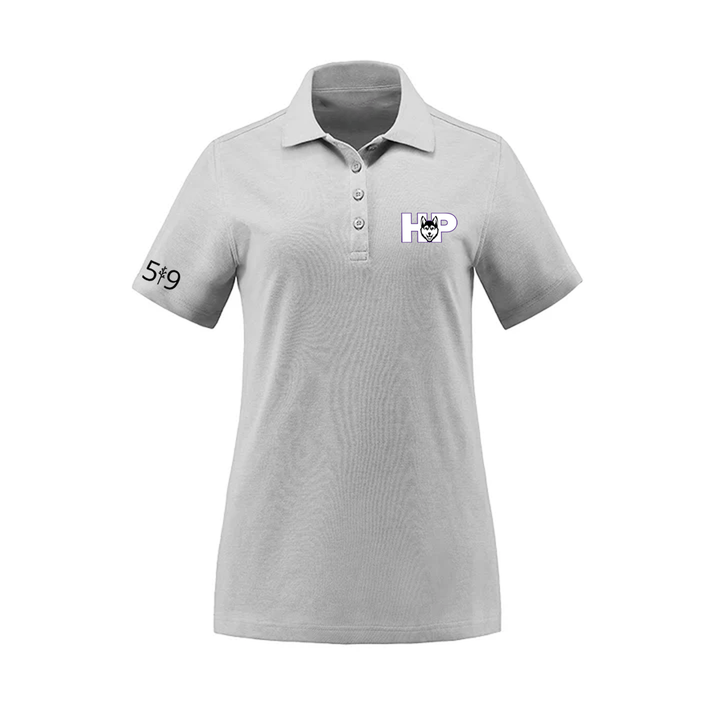 HUSKIES EMBROIDERED PIQUE POLO (WOMENS)