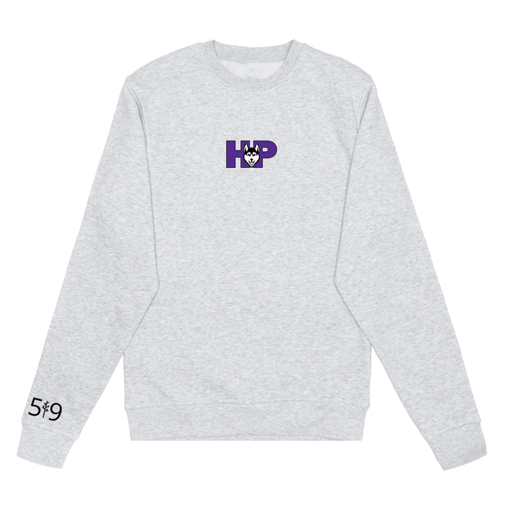 HUSKIES EMBROIDERED CREW (UNISEX)