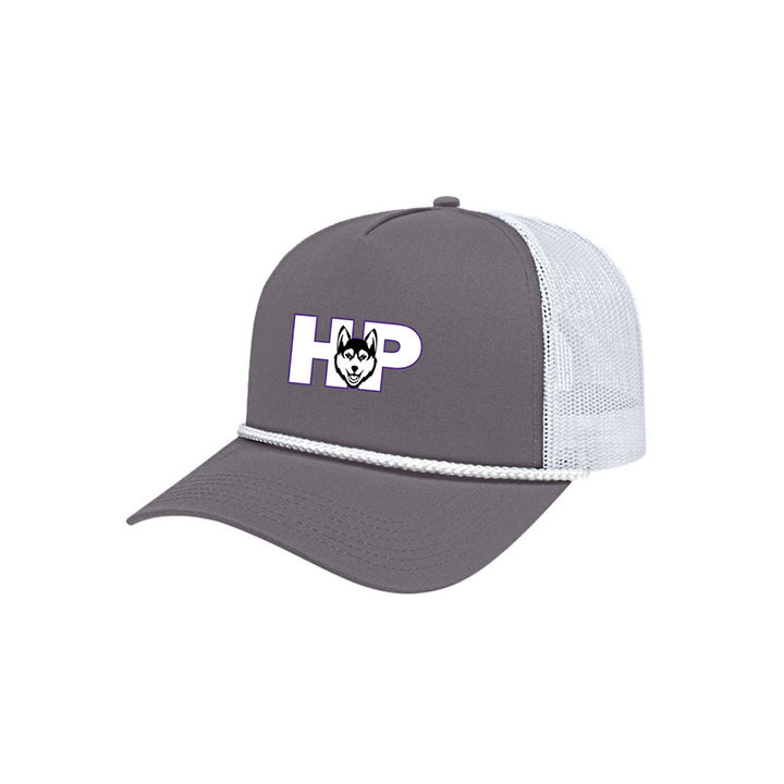 HUSKIES EMBROIDERED ROPE MESHBACK HAT