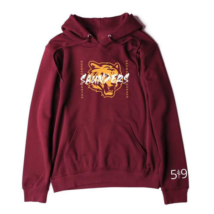 SAUNDERS BRUSHED HOODIE (UNISEX)