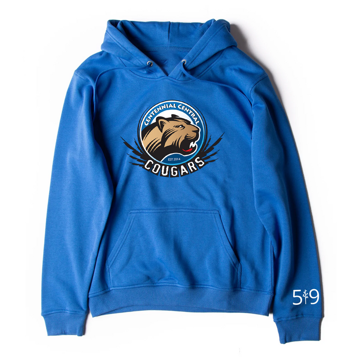 CENTENNIAL CENTRAL COUGARS HOODIE (YOUTH)