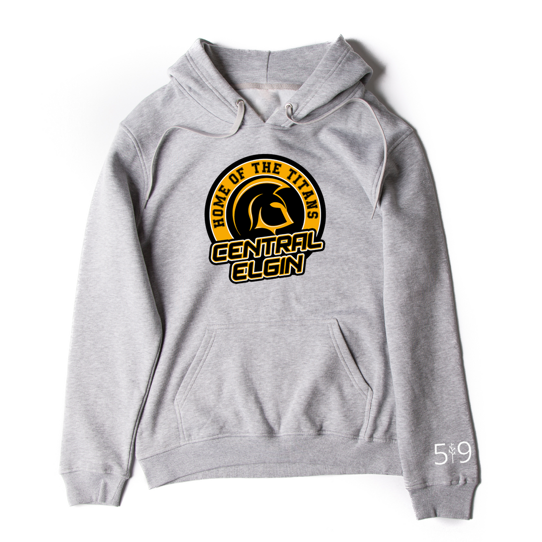 CENTRAL ELGIN CENTER COURT HOODIE (UNISEX)