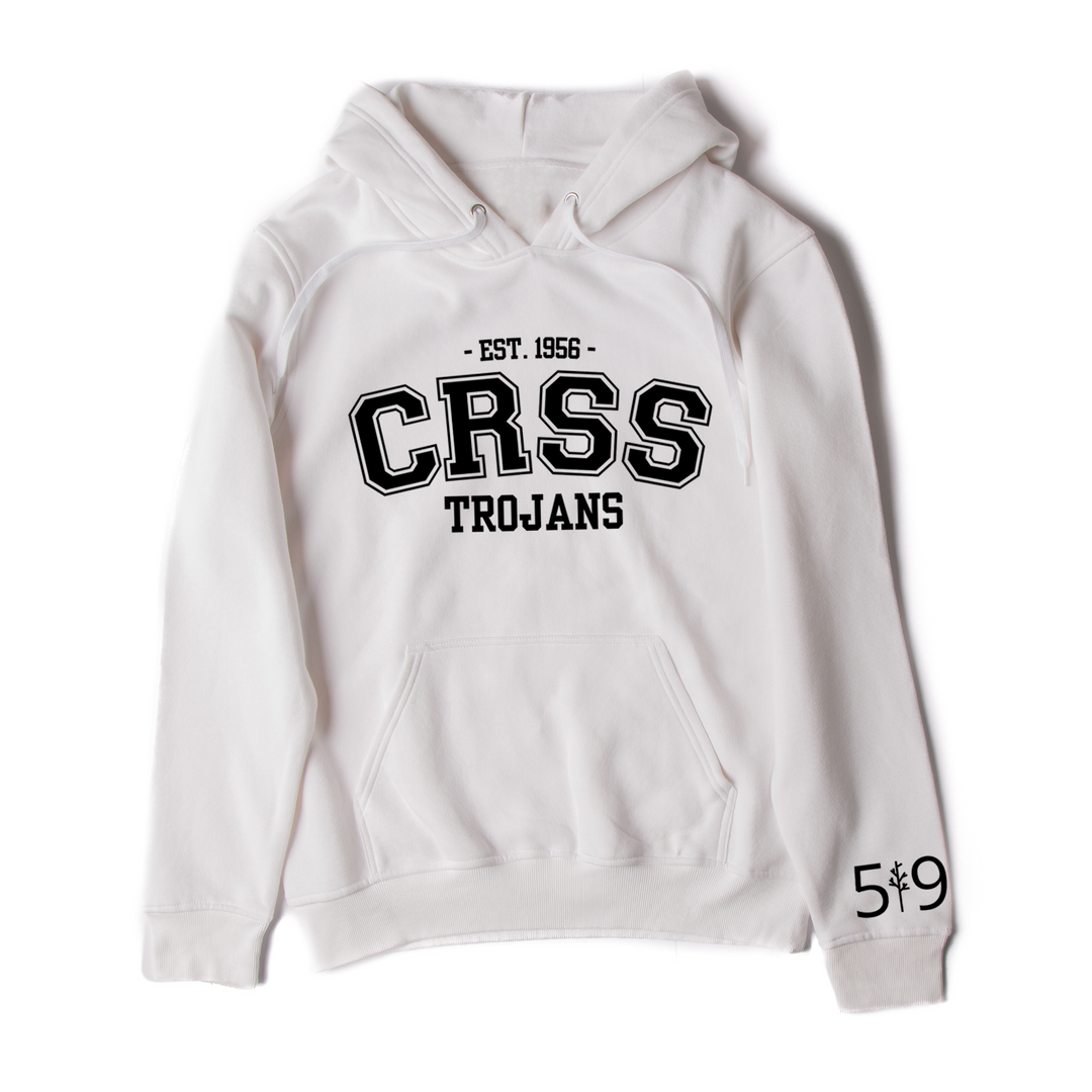 CLARKE ROAD CRSS HOODIE (UNISEX)