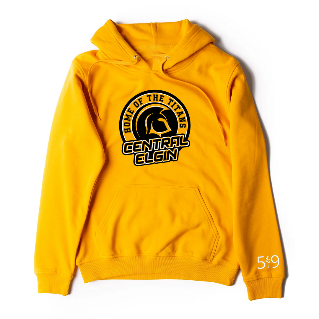 CENTRAL ELGIN CENTER COURT HOODIE (UNISEX)