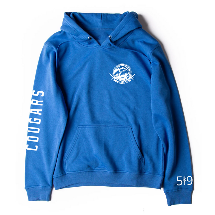 CENTENNIAL CENTRAL SLEEVE LOGO HOODIE (YOUTH)