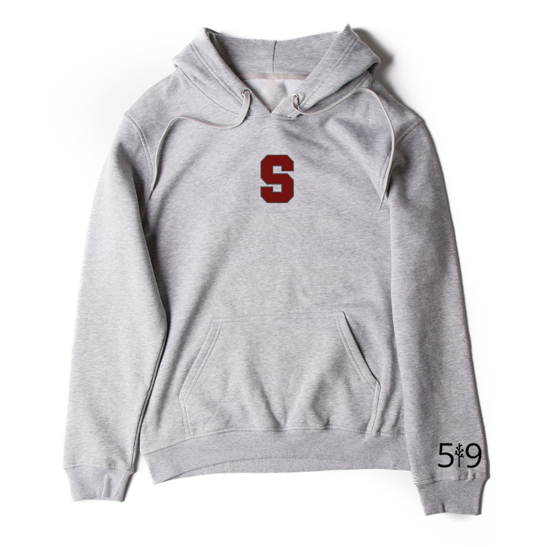 SOUTH EMBROIDERED S HOODIE (UNISEX)