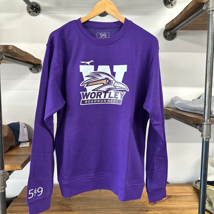 ROADRUNNERS PURPLE CREW (UNISEX MEDIUM)