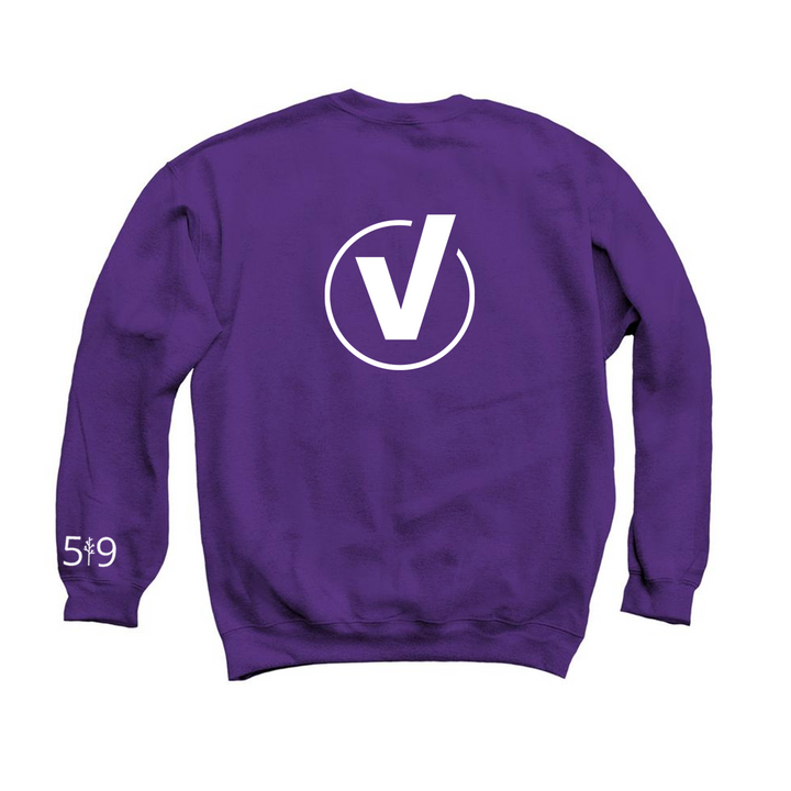 INTER-VAL "V" CREW (UNISEX)