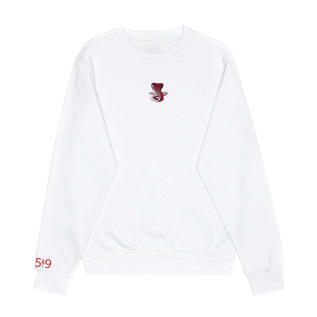 JUNE ROSE EMBROIDERED CREWNECK (UNISEX)