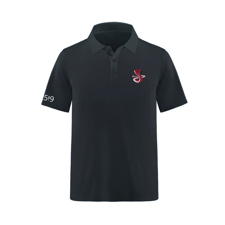 JUNE ROSE EMBROIDERED PIQUE POLO (MENS)