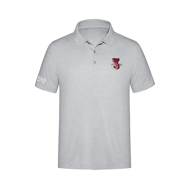 JUNE ROSE EMBROIDERED PIQUE POLO (MENS)