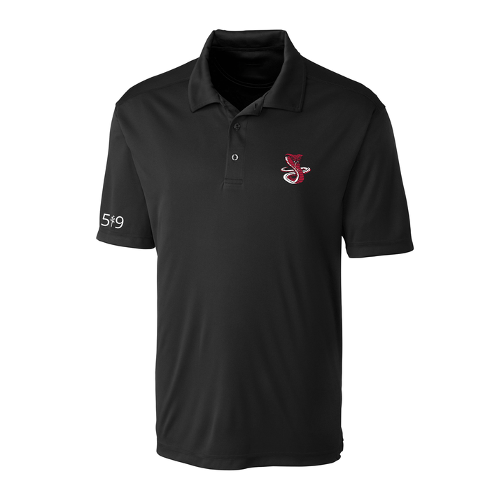 JUNE ROSE EMBROIDERED ATHLETIC POLO (MENS)