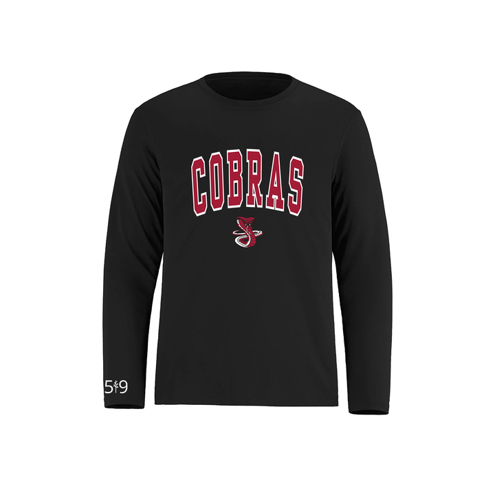 COBRAS VARSITY ATHLETIC LONG SLEEVE (UNISEX)