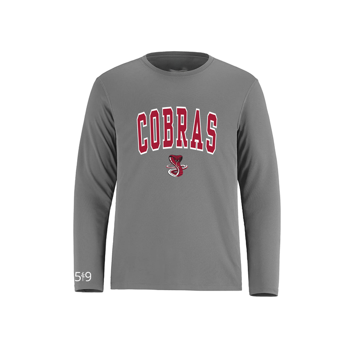 COBRAS VARSITY ATHLETIC LONG SLEEVE (UNISEX)