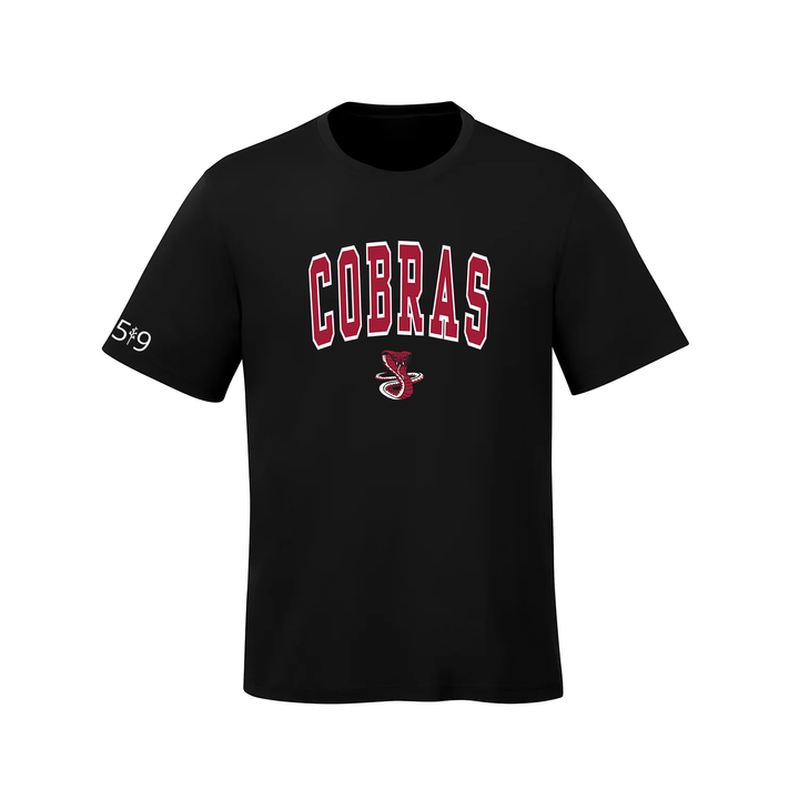 COBRAS VARSITY ATHLETIC TEE (MENS)