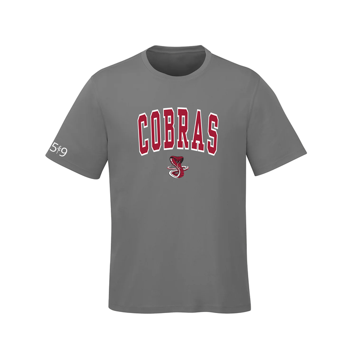 COBRAS VARSITY ATHLETIC TEE (MENS)