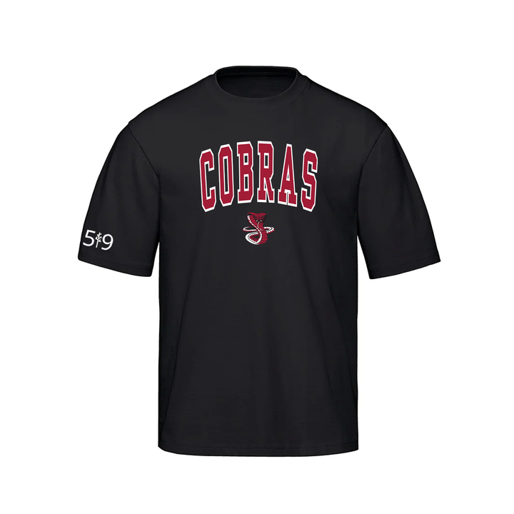 COBRAS VARSITY OVERSIZED TEE (UNISEX)