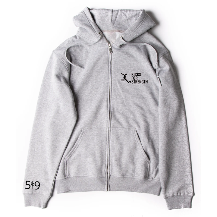 KICKS FOR STRENGTH ZIP-UP (UNISEX)