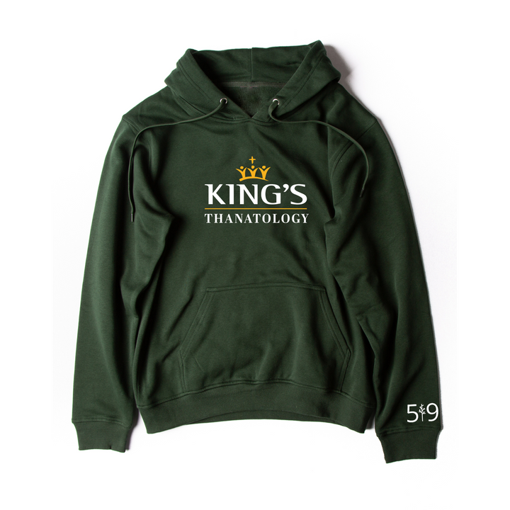 KINGS THANATOLOGY EMBROIDRERED HOODIE (UNISEX)