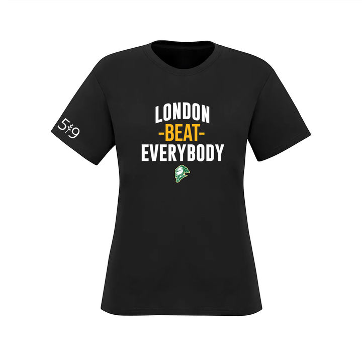 LONDON BEAT EVERYBODY TEE (WOMENS)