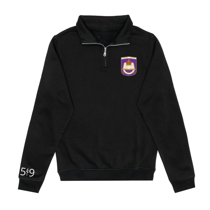 CENTRAL CREST 1/4 ZIP (UNISEX)