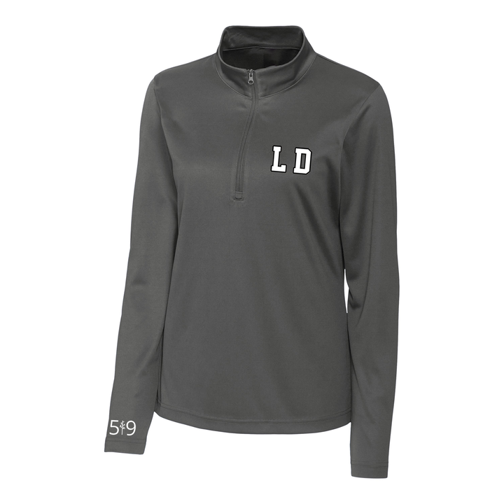 LORD DORCHESTER EMBROIDERED ATHLETIC 1/4 ZIP (WOMENS)