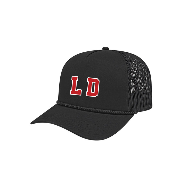 LORD DORCHESTER EMBROIDERED ROPE MESHBACK HAT