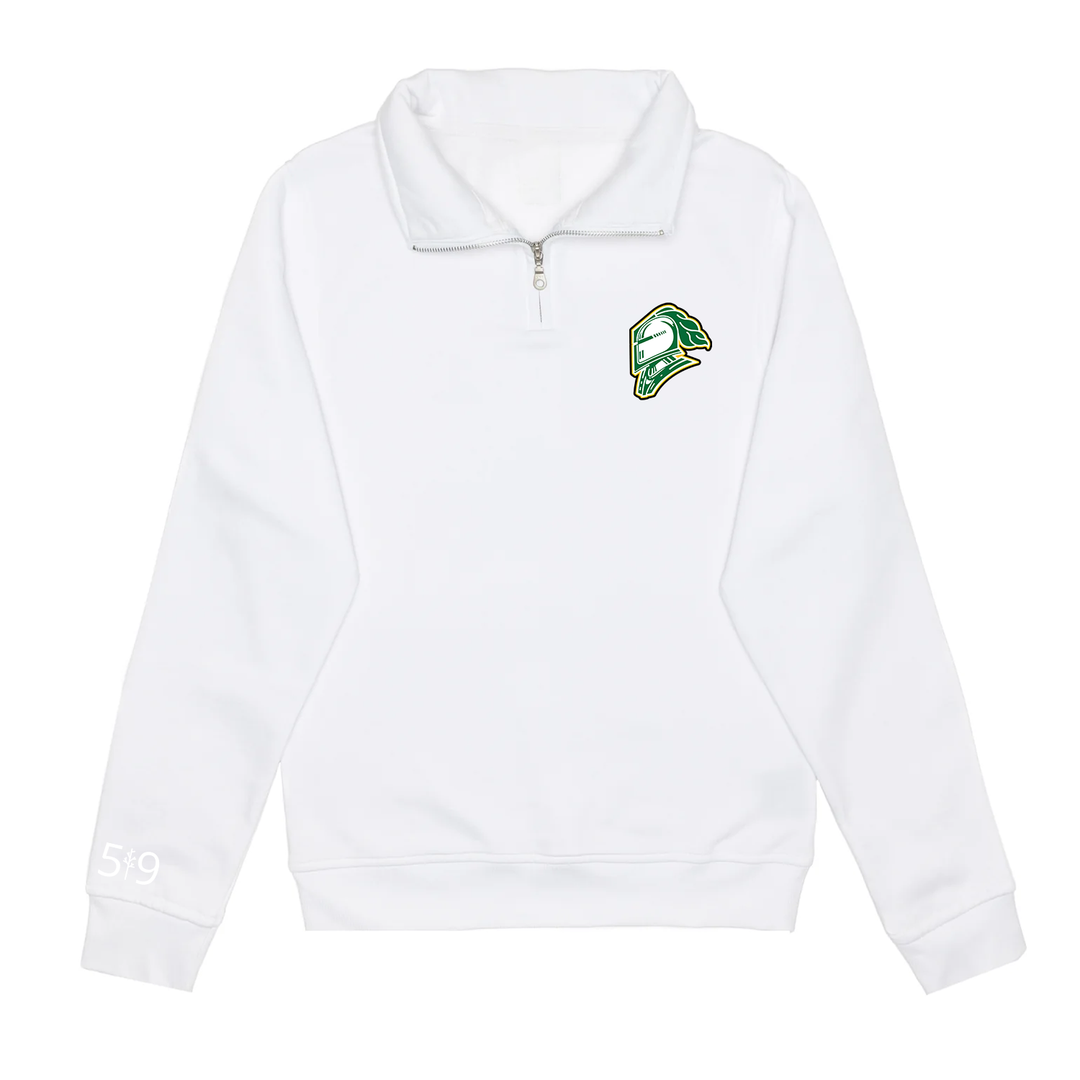 KNIGHTS EMBROIDERED 1/4 ZIP (UNISEX)