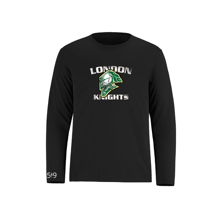 KNIGHTS DISTRESSED ATHLETIC LONG SLEEVE (UNISEX)