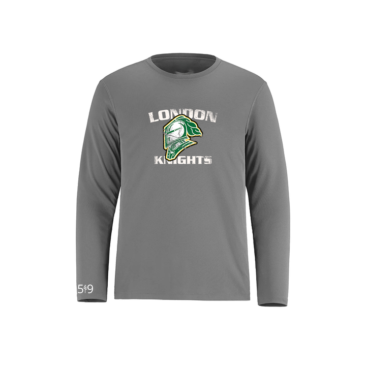 KNIGHTS DISTRESSED ATHLETIC LONG SLEEVE (UNISEX)