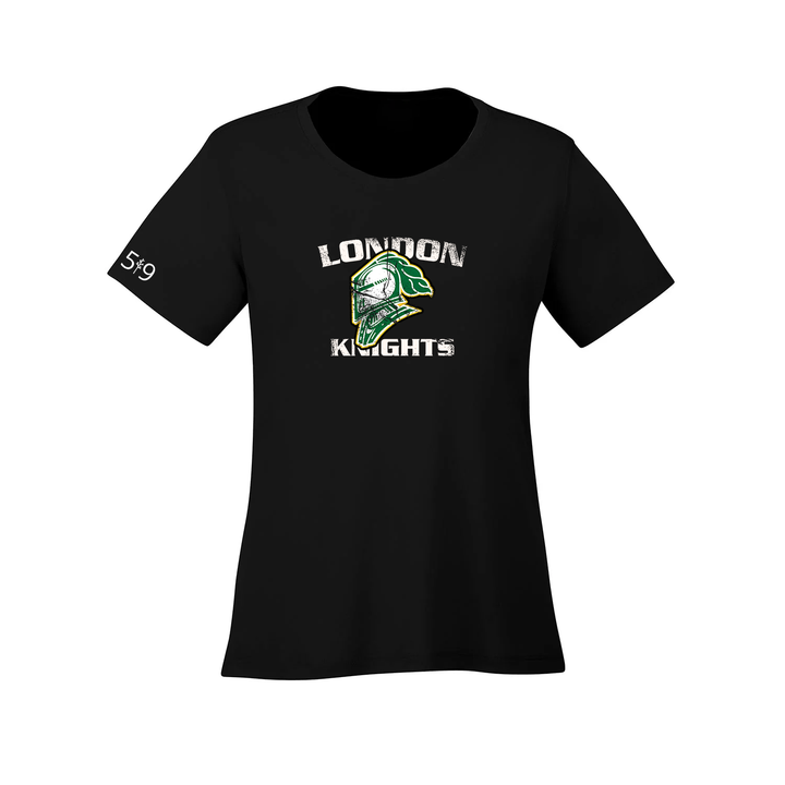 KNIGHTS DISTRESSED ATHLETIC TEE (WOMENS)