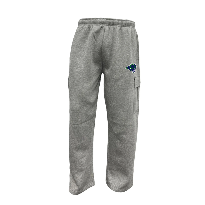 RAMS EMBROIDERED CARGO SWEATPANTS (UNISEX)