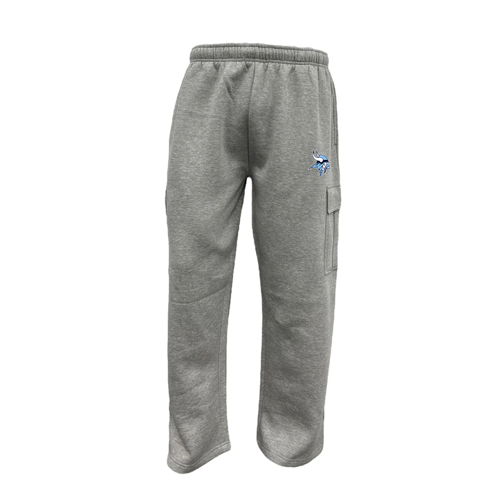 VIKINGS EMBROIDERED CARGO SWEATPANTS (UNISEX)