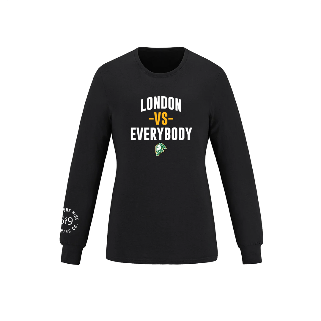 LONDON VS EVERYBODY LONG SLEEVE (WOMENS)