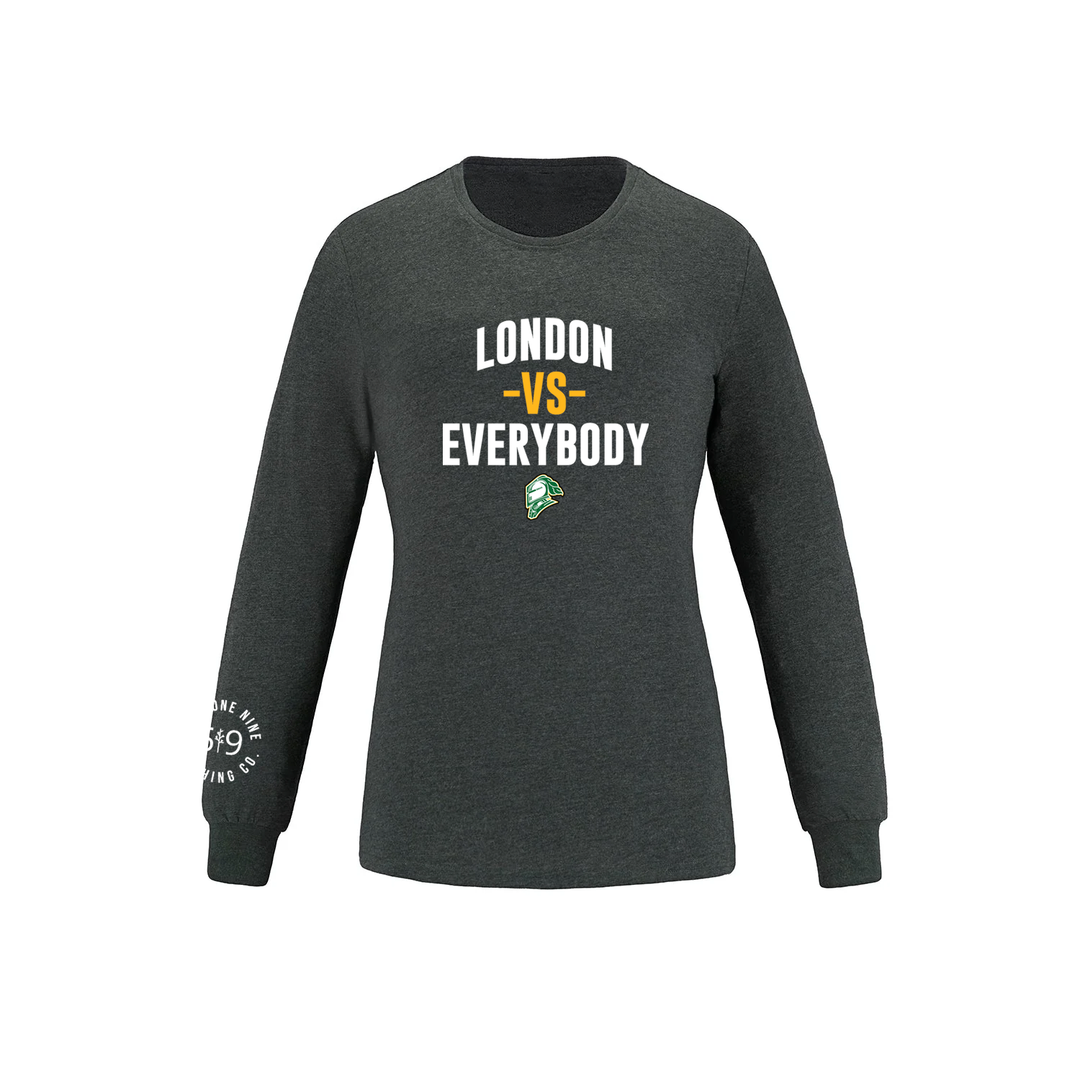 LONDON VS EVERYBODY LONG SLEEVE (WOMENS)