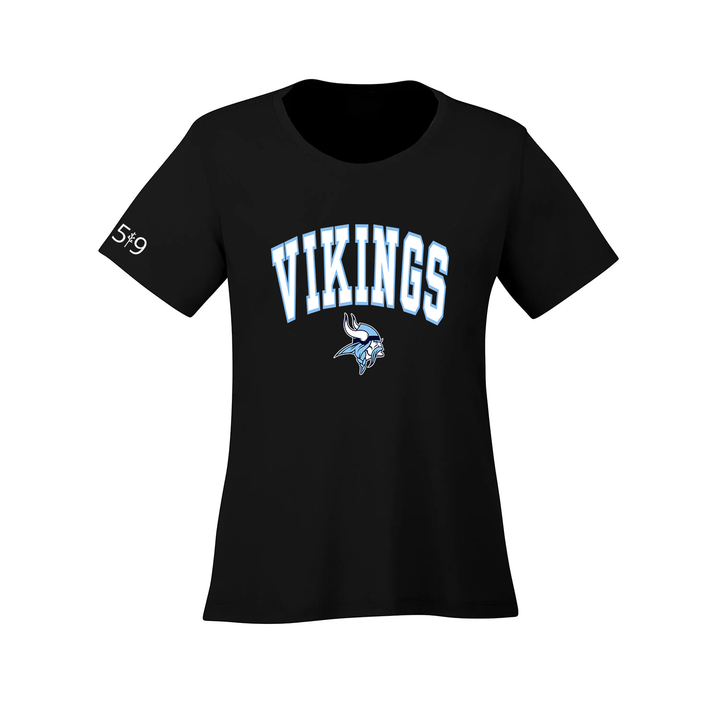 VIKINGS VARSITY ATHLETIC TEE (WOMENS)