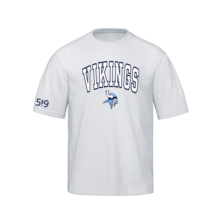 VIKINGS VARSITY OVERSIZED TEE (UNISEX)