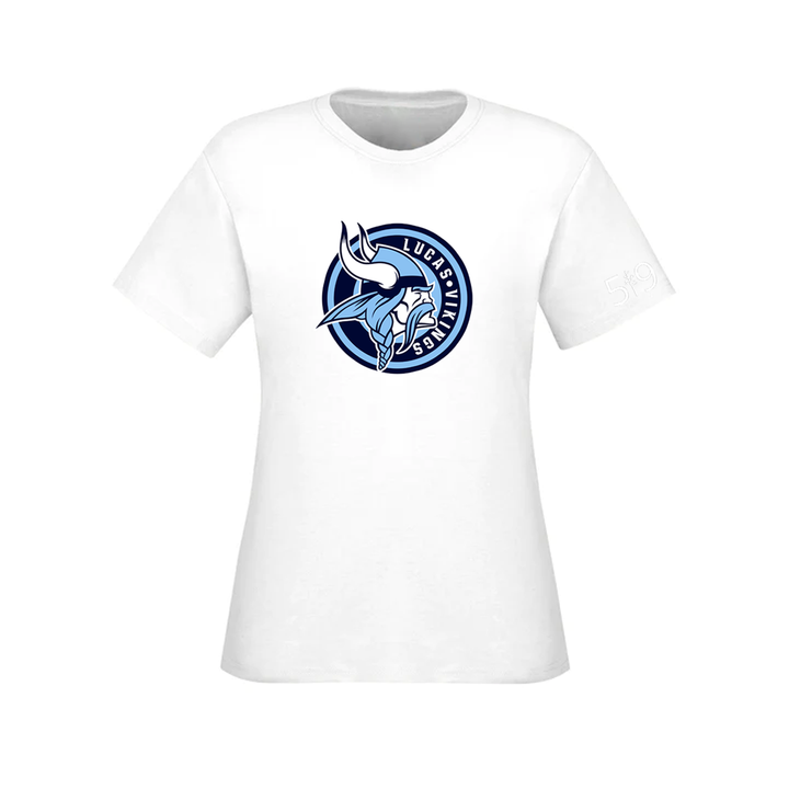 LUCAS VIKINGS EMBLEM TEE (WOMENS)