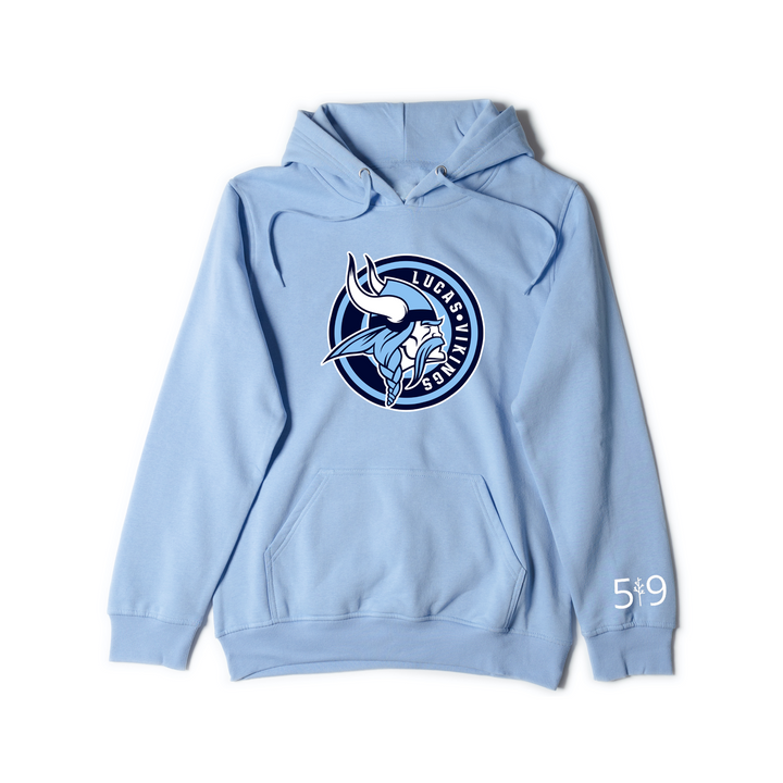 LUCAS VIKINGS EMBLEM HOODIE (UNISEX)