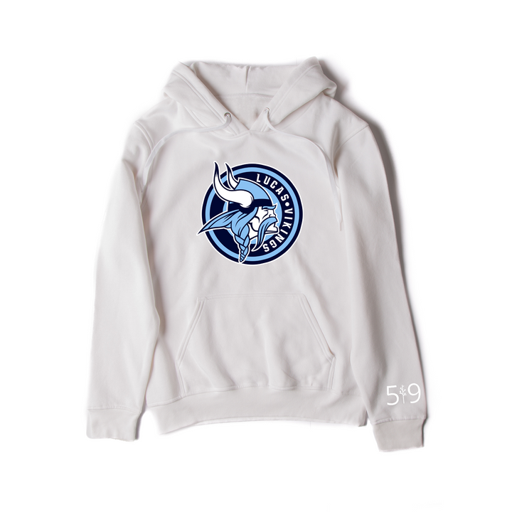 LUCAS VIKINGS EMBLEM HOODIE (UNISEX)