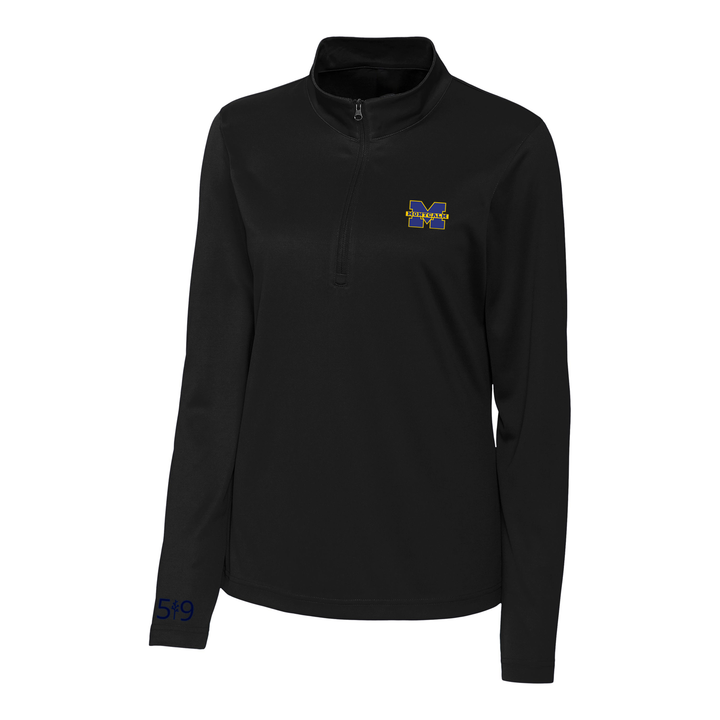 MONTCALM EMBROIDERED ATHLETIC 1/4 ZIP (WOMENS)