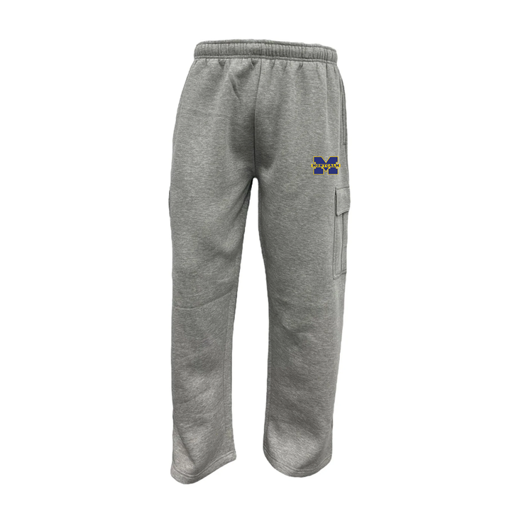 MONTCALM EMBROIDERED CARGO SWEATPANTS (UNISEX)