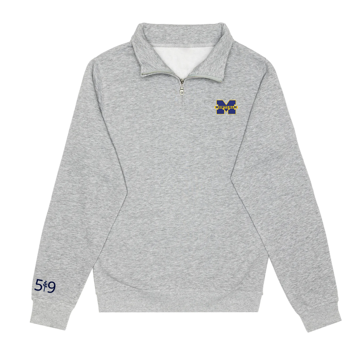 MONTCALM EMBROIDERED 1/4 ZIP (UNISEX)