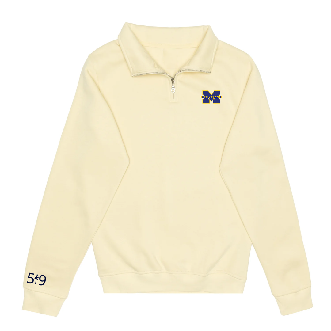 MONTCALM EMBROIDERED 1/4 ZIP (UNISEX)