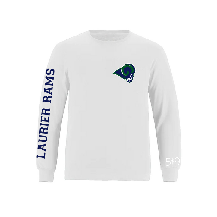 LAURIER RAMS SLEEVE LOGO LONG SLEEVE (MENS)