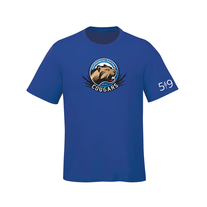 CENTENNIAL CENTRAL COUGARS TEE (MENS)